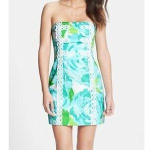 Lilly Pulitzer Size 2 poolside blue tansy NWOT